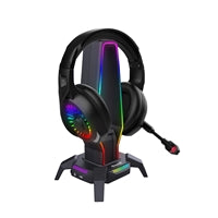 Marvo Scorpion Kobe 30 RGB Gaming Headset Stand USB Hub Black Marvo Scorpion Kobe 30 RGB Gaming Headset Stand USB Hub Black